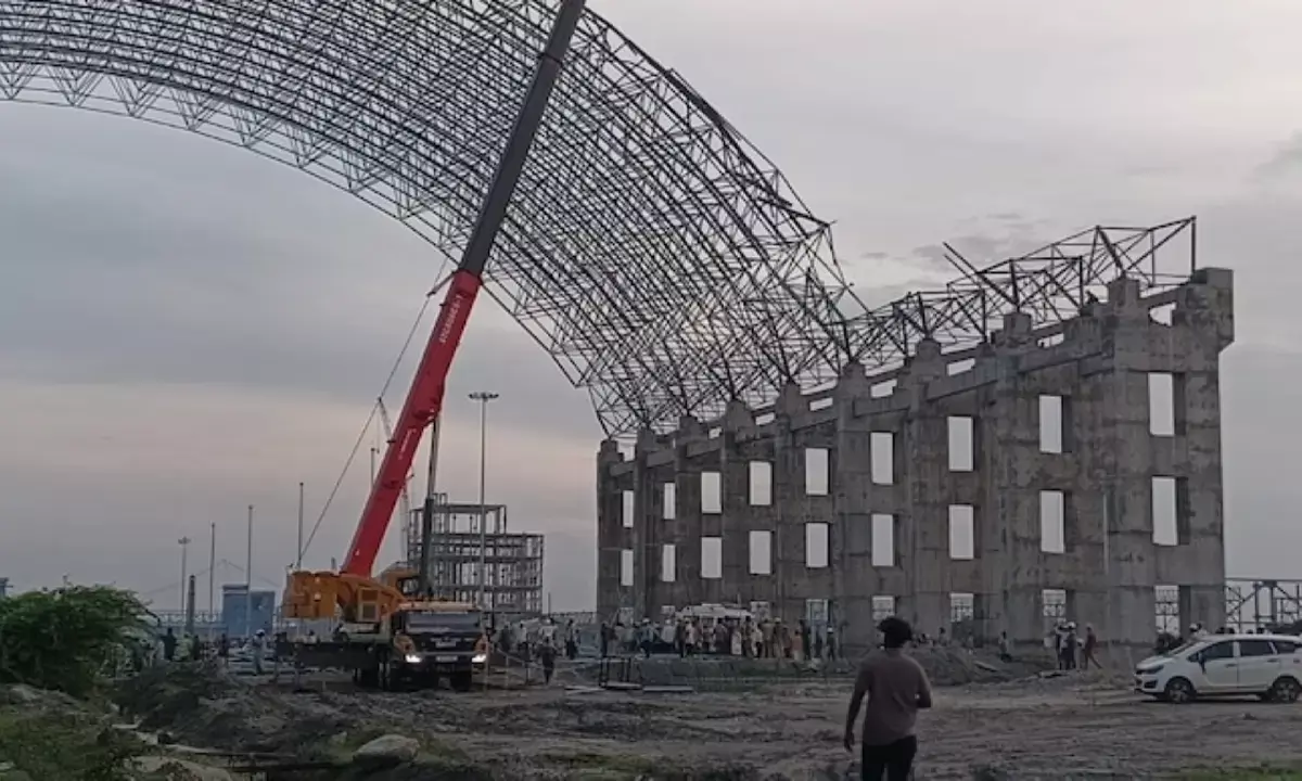 Chennais thermal power station arch collapses