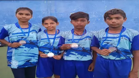 राज चंद्राकर ने जीता सिल्वर मैडल राज चंद्राकर ने जीता सिल्वर मैडल