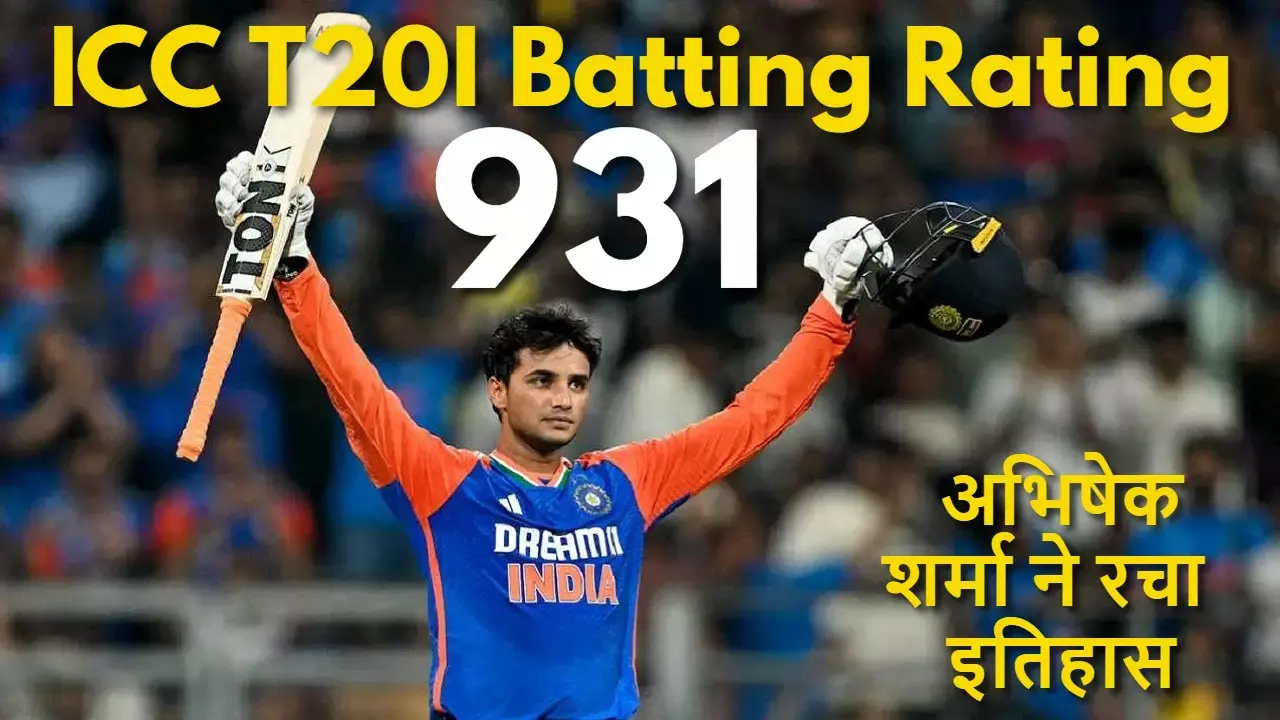: Abhishek Sharma creates history, breaks 5-year-old world record; T20I batting rankings No. 1