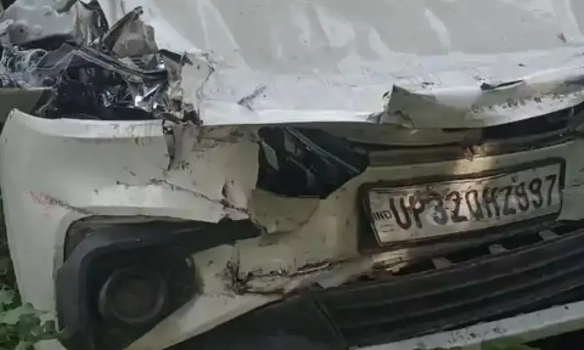 Jhansi road accident