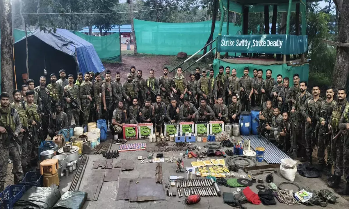 नक्सलियों की बड़ी साजिश नाकाम