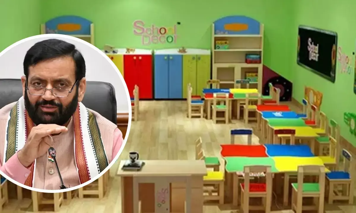 CM Saini Announcement for Play Schools in Faridabad