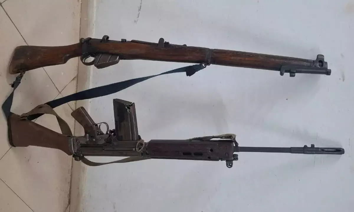 हथियार बरामद