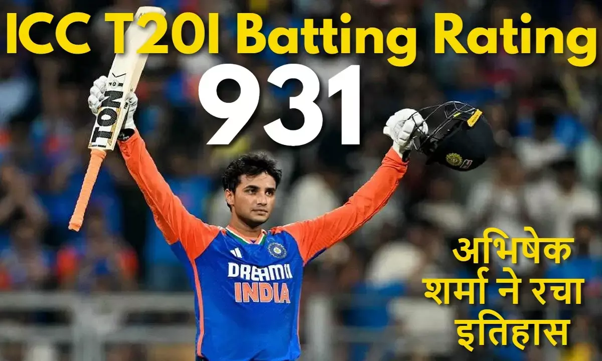 : Abhishek Sharma creates history, breaks 5-year-old world record; T20I batting rankings No. 1