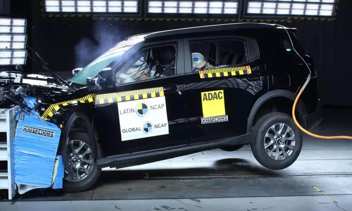 citroen-aircross gets 5 star safety-rating in bncap crash test