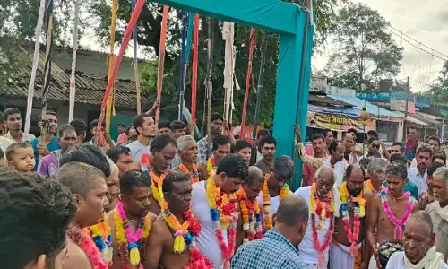 ज्योति- जंवारा विसर्जन