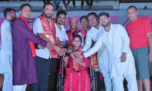 बेमेतरा में प्रधान पाठक हिम कल्याणी का सम्मान समारोह