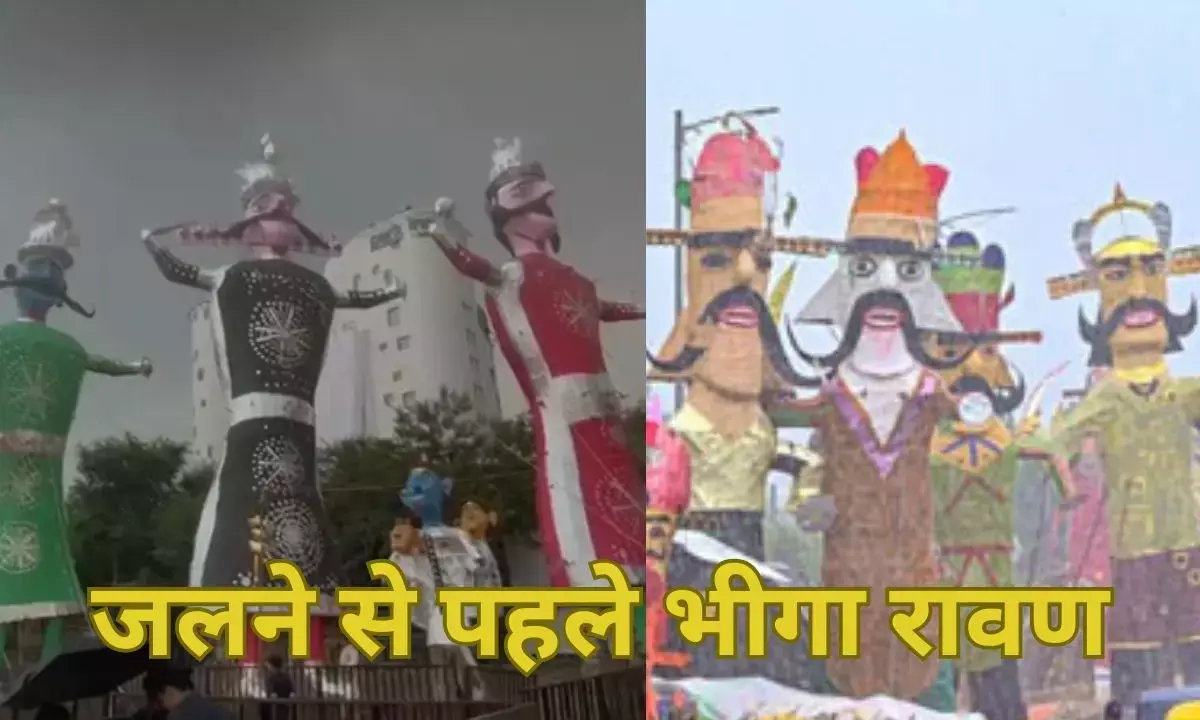 Rain on Dussehra Rain on Dussehra