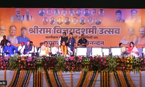 WRS मैदान में रावण दहन उत्सव शुरू : राज्यपाल- CM साय पहुंचे, देखिए LIVE