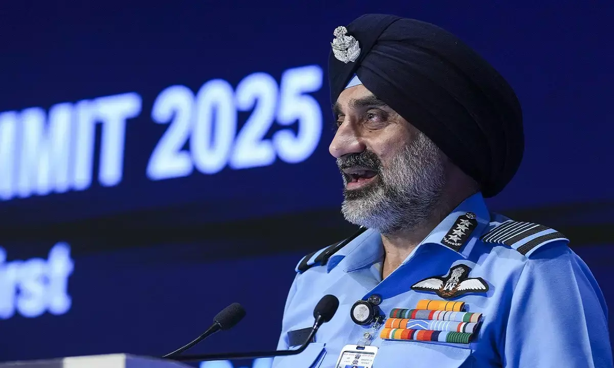 Air Chief Marshal Amar Preet Singh claims Pakistan was forced to ceasefire.