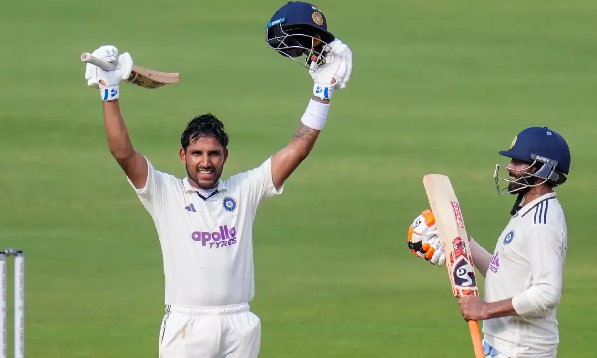 India vs West Indies 1st Test Day 2 Dhruv Jurel century