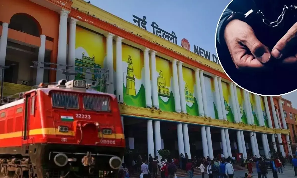 NCRB Report for Delhi Railway Station