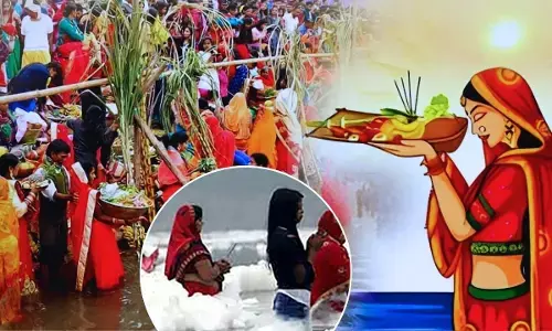 chhath puja yamuna pollution chhath puja yamuna pollution