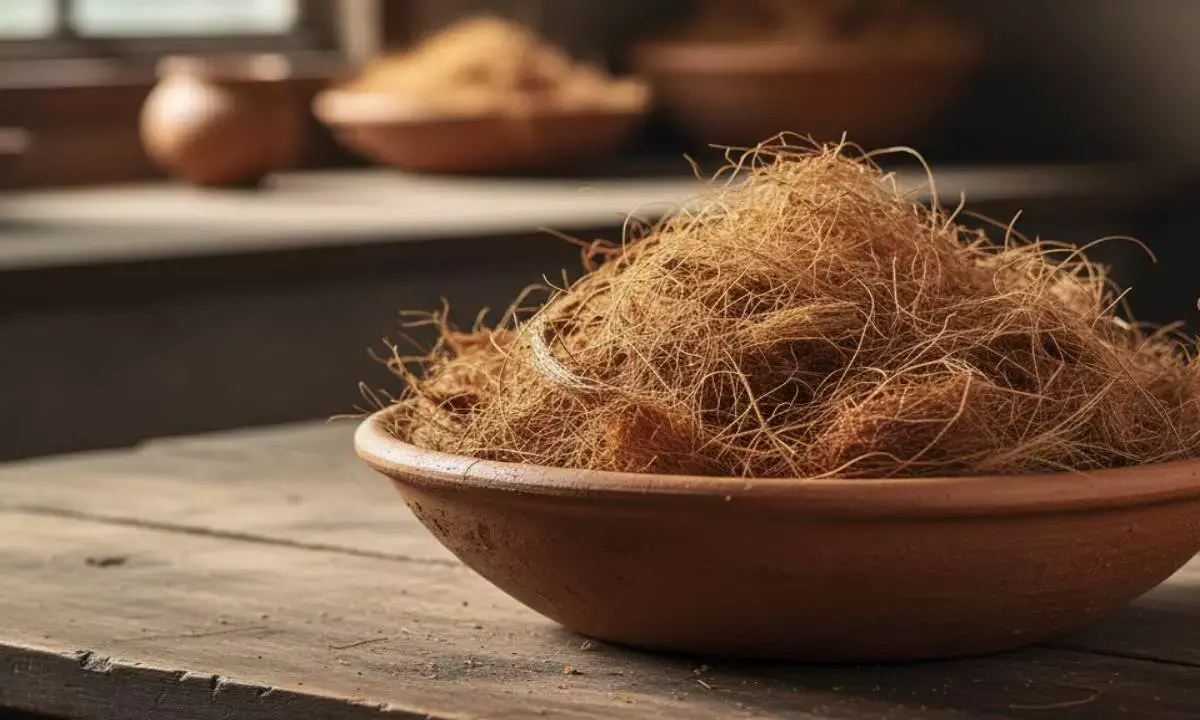coconut husk uses for domestic work