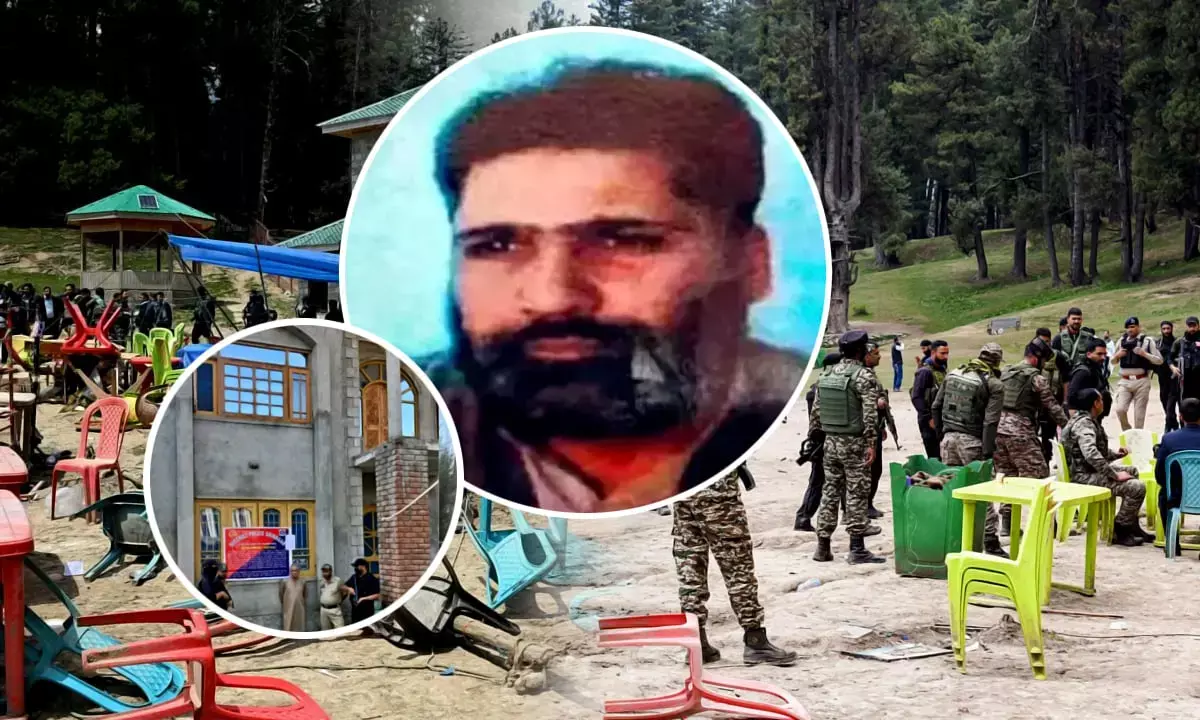 Terrorist Sajjad Gul house attached