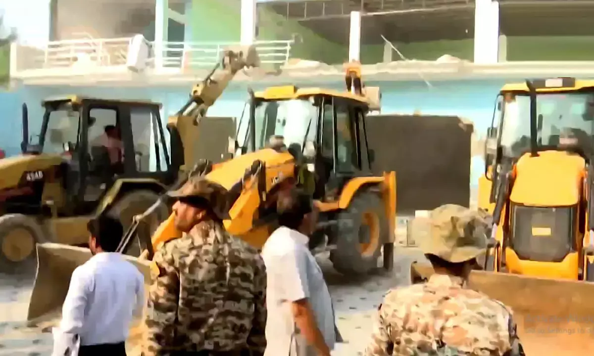 Bareilly bulldozer action