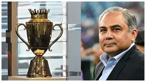 mohsin naqvi felicitation gold medal