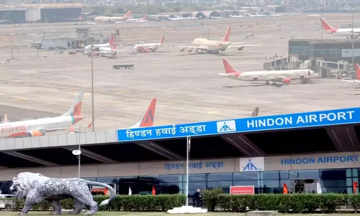 Many flights cancelled at Hindon Airport for 3 days