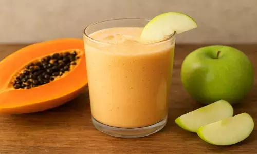 how to make papaya smoothie