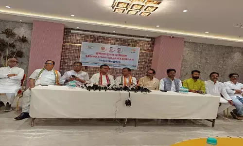 जगदलपुर पहुंचे आब्जर्बर सप्तगिरि उल्का : बोले- भारत जोड़ो यात्रा से मिला बेहतर परिणाम, कांग्रेस पार्टी बढ़ रही आगे