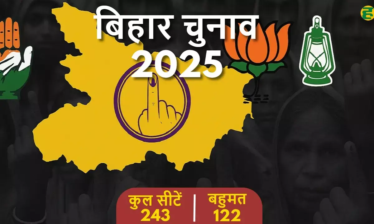 Bihar Assembly Election 2025 Dates Announce today by EC Bihar Assembly Election 2025 Dates Announce today by EC