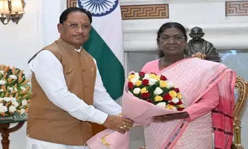 राष्ट्रपति द्रौपदी मुर्मु से मिले सीएम साय राष्ट्रपति द्रौपदी मुर्मु से मिले सीएम साय