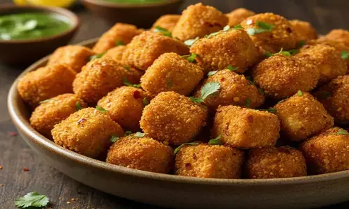 how to make paneer popcorn recipe at home