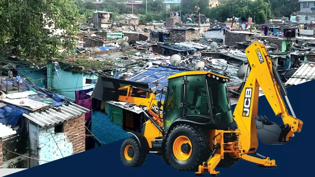 Gurugram Bulldozer Action