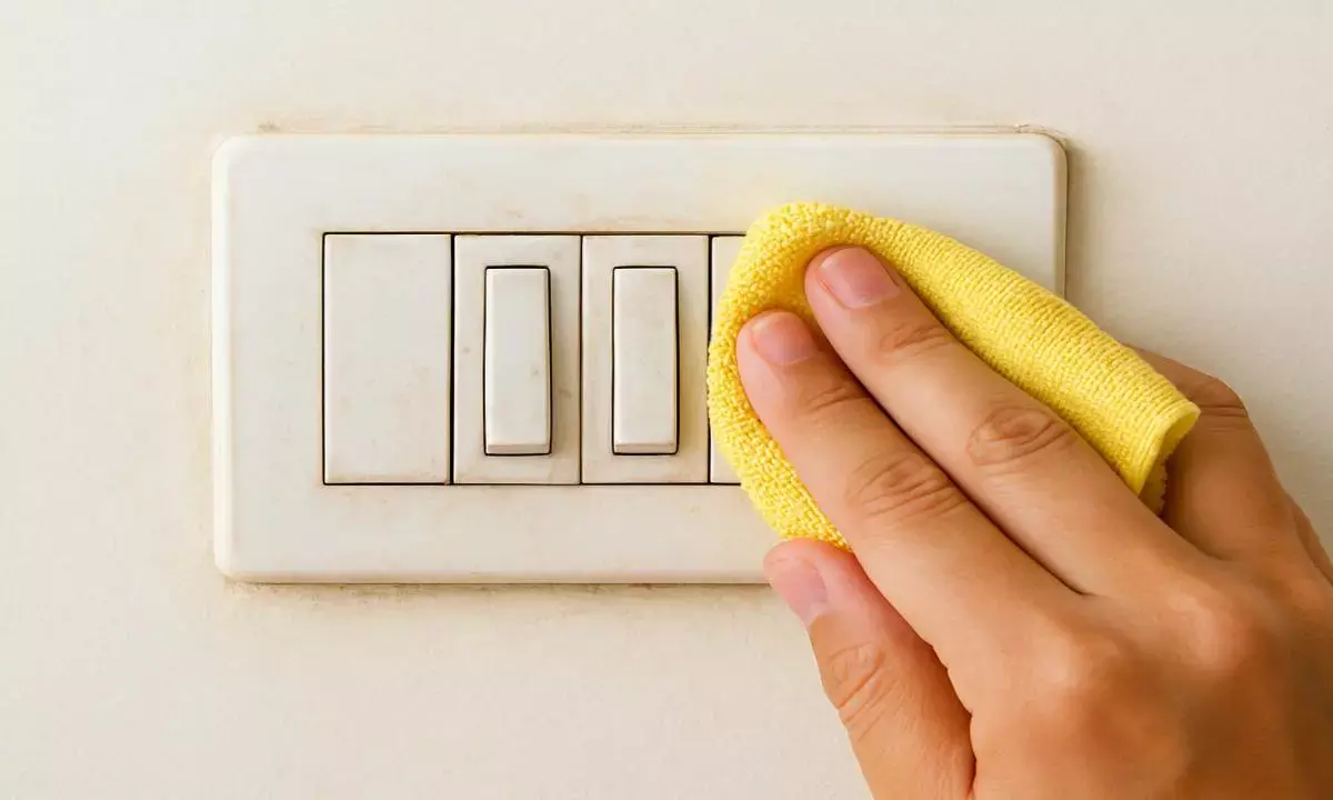 switch board cleaning Tips
