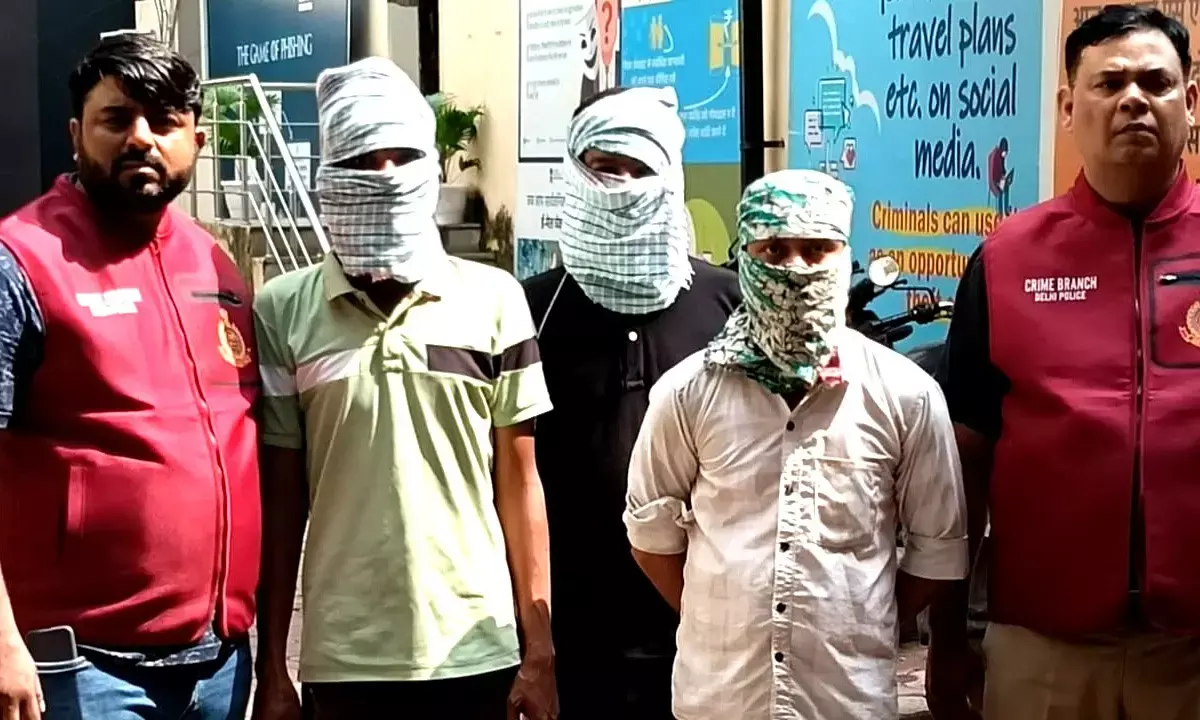 Delhi Police Arrested 3 Cyber Criminals Delhi Police Arrested 3 Cyber Criminals