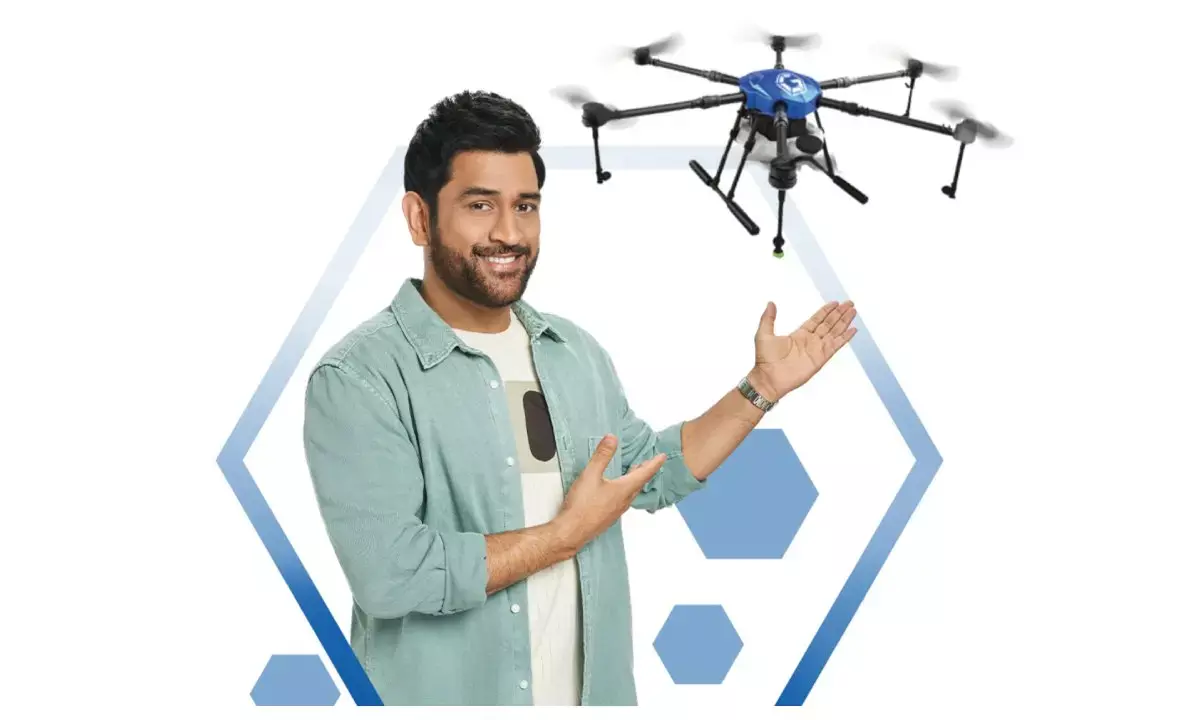 ms dhoni drone pilot license ms dhoni drone pilot license