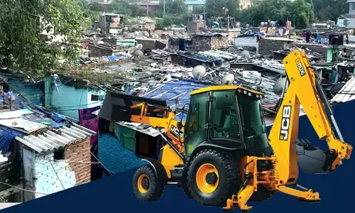 Gurugram Bulldozer Action