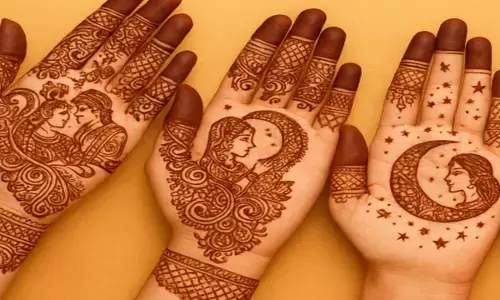 करवा चौथ के लिए मेहंदी डिजाइन