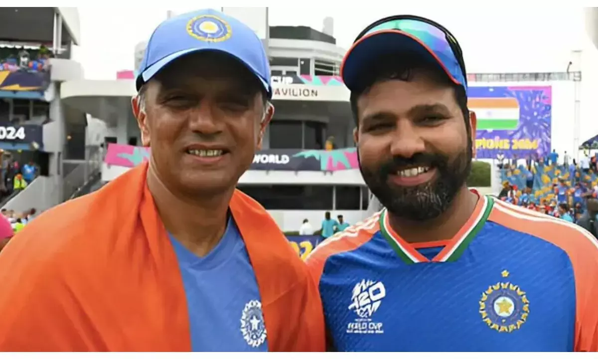 rohit sharma on rahul dravid