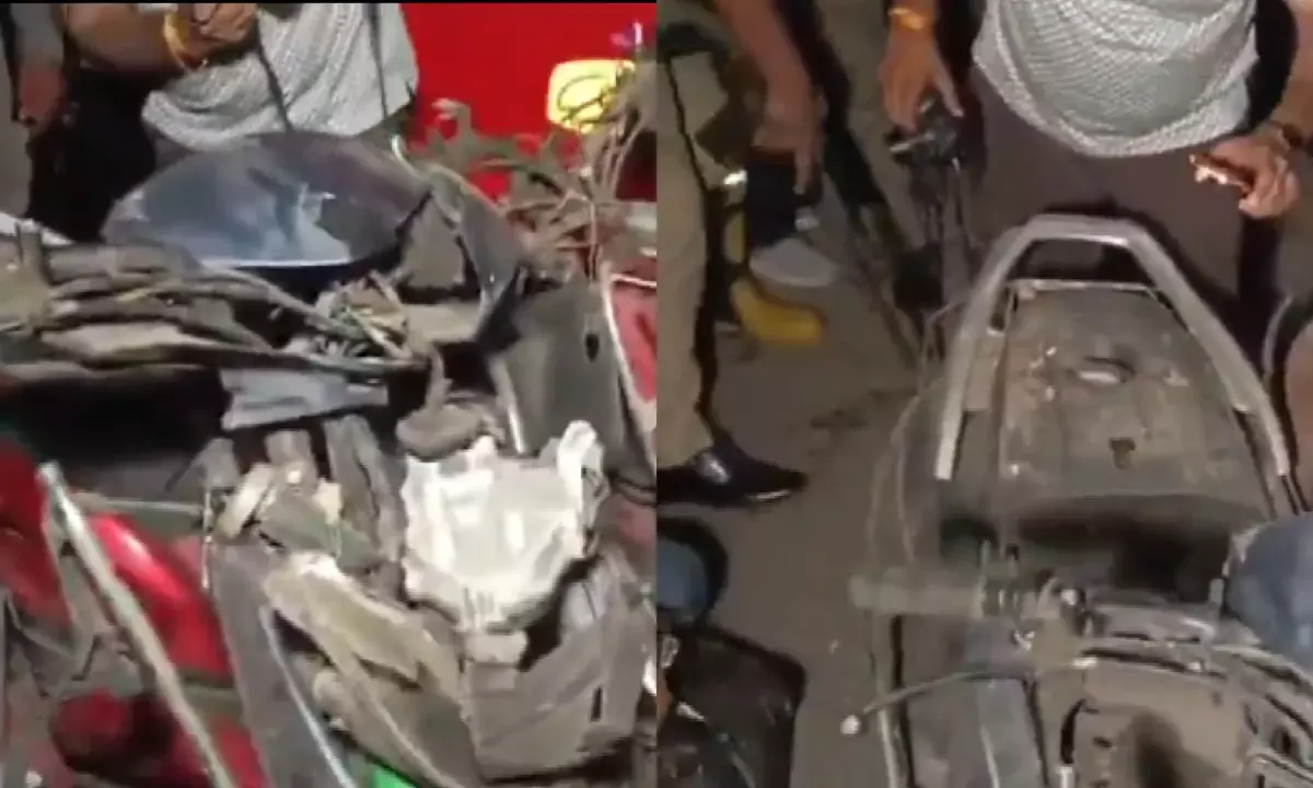 Kanpur Scooter Blast