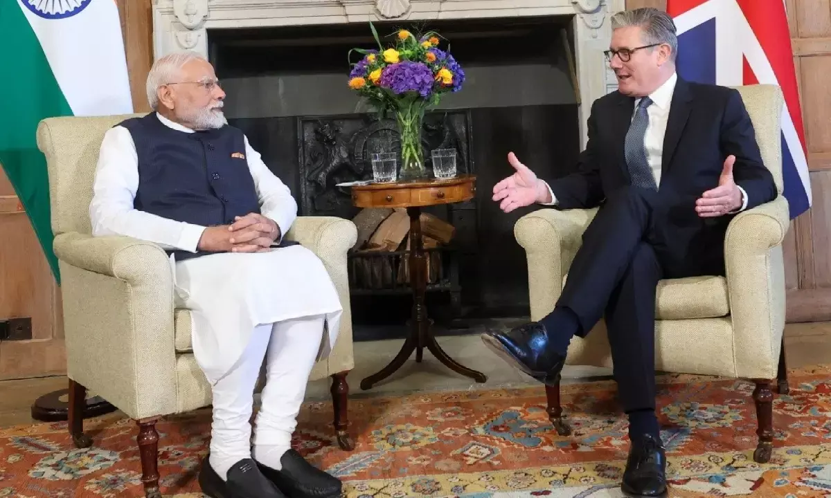 PM Modi UK PM Meeting PM Modi UK PM Meeting