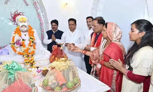 संत श्री रामजानकीदास महात्यागी को अर्पित की श्रद्धांजलि