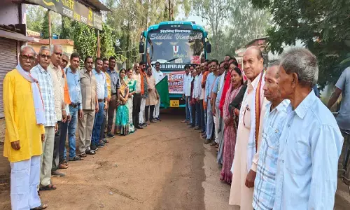 30 श्रद्धालु रामलला दर्शन के लिए अयोध्या धाम के लिए रवाना