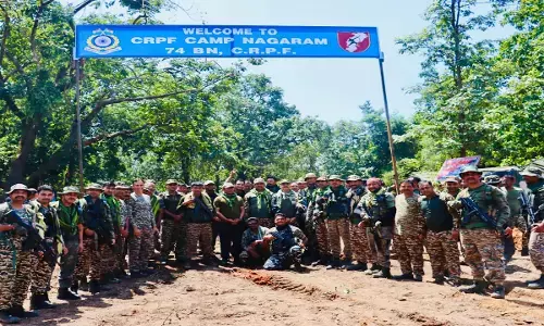 धुर नक्सल प्रभावित गांव में खुला सुरक्षा कैंप