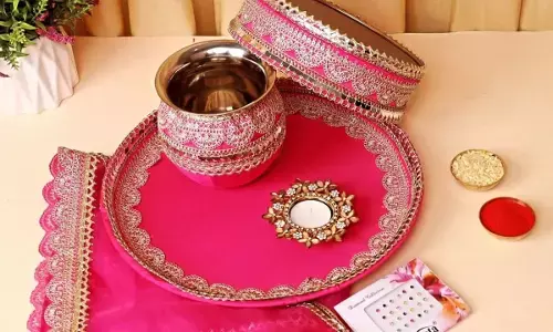 karwa chauth pooja thali karwa chauth pooja thali