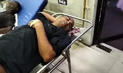 कैदी ने पिया सेनेटाइजर : अंबिकापुर जेल हुआ था फरार, पुलिस के पहुंचते ही पिया जहरीला पदार्थ