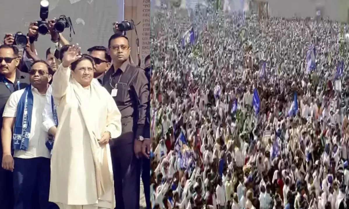 मायावती ने सपा-कांग्रेस पर साधा निशाना, योगी सरकार की सराहना करते हुए कही ये बड़ी बात