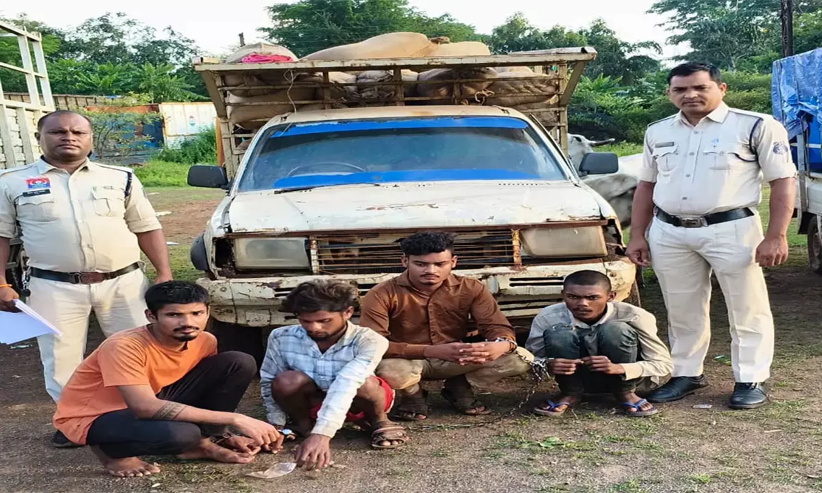 धान संग्रहण केन्द्र में चोरी