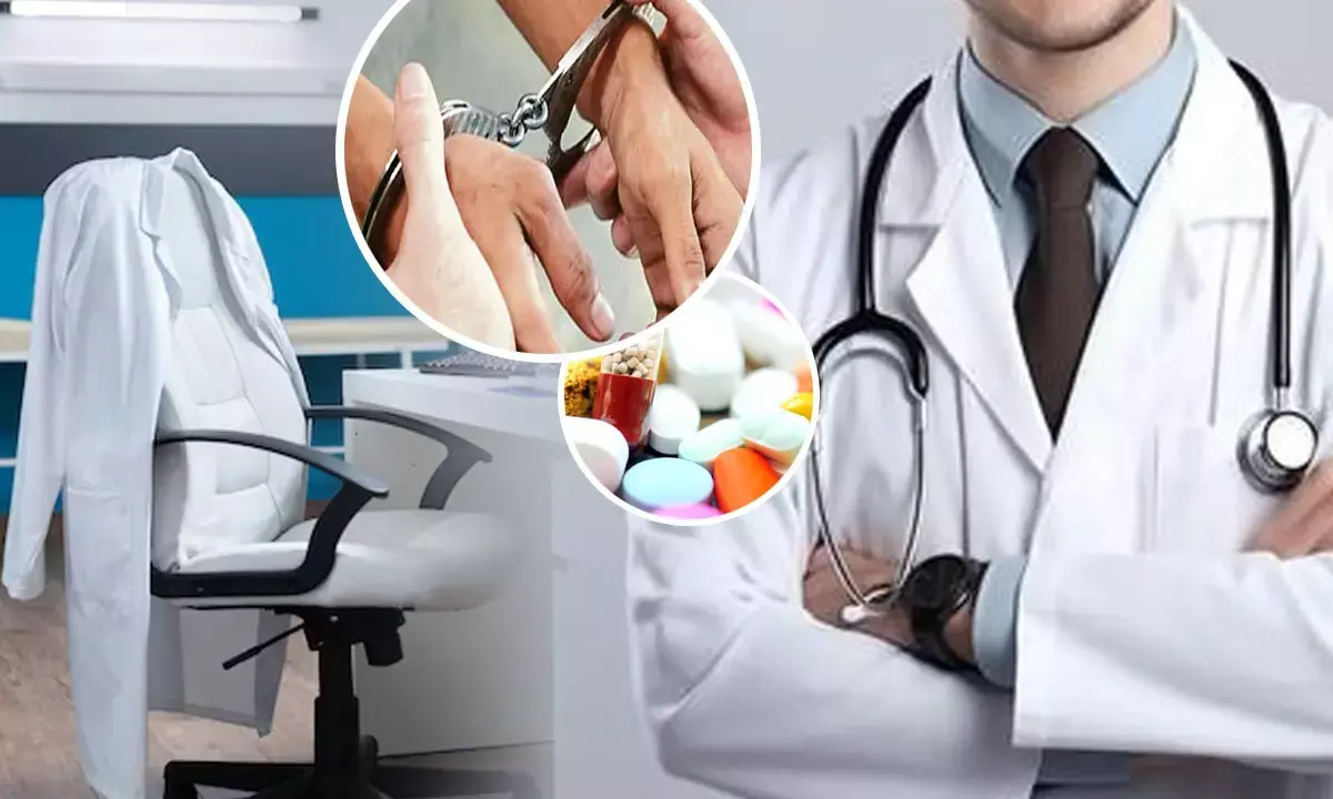 Fake doctor arrested in faridabad haryana.