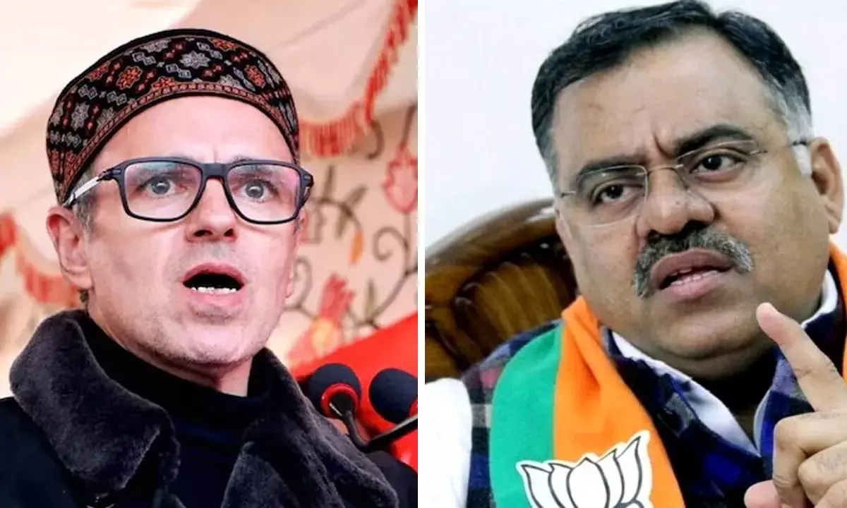 Tarun Chugh targets Omar Abdullah