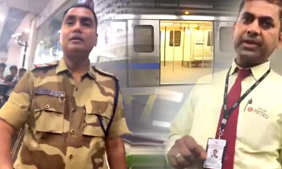 Delhi Metro Viral Video