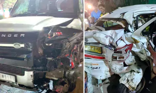 Noida Defender Accident