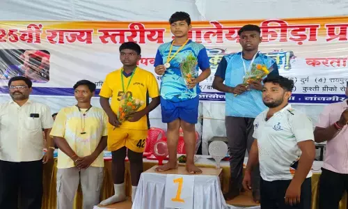 कुश्ती में गोल्ड मेडल जीतकर राष्ट्रीय स्पर्धा के लिए बनाई जगह