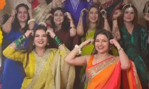 भाग्यश्री ने बिजुरिया पर किया ऐसा डांस, करवा चौथ का जश्न बन गया हॉटस्पॉट; देखें Video