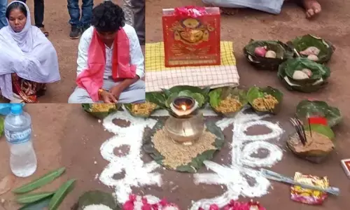 मतांतरित परिवार ने की घर वापसी : पूजा-पाठ और मंत्रोच्चार के बीच पुन: सनातन धर्म को अपनाया